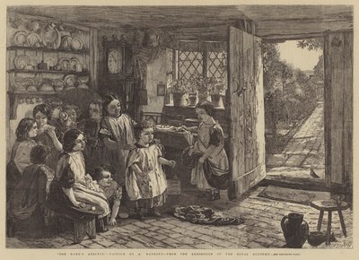 De afwezigheid van de dame door Alfred Rankley